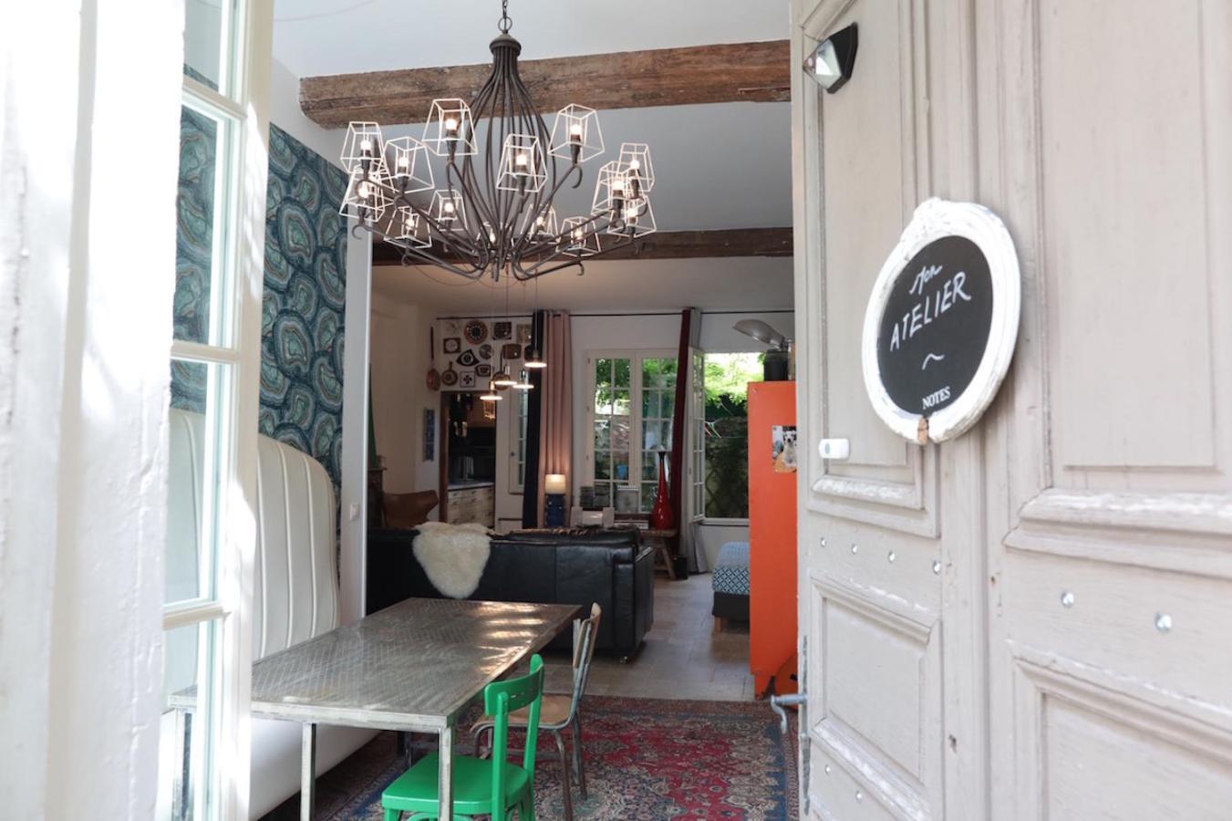 Ferienwohnung Atelier Des Glycines, Troyes Bouchon De Champagne, Sublime Site Patrimonial Exterior foto